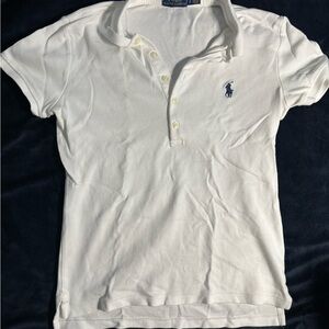 Ralph Lauren White Polo Shirt